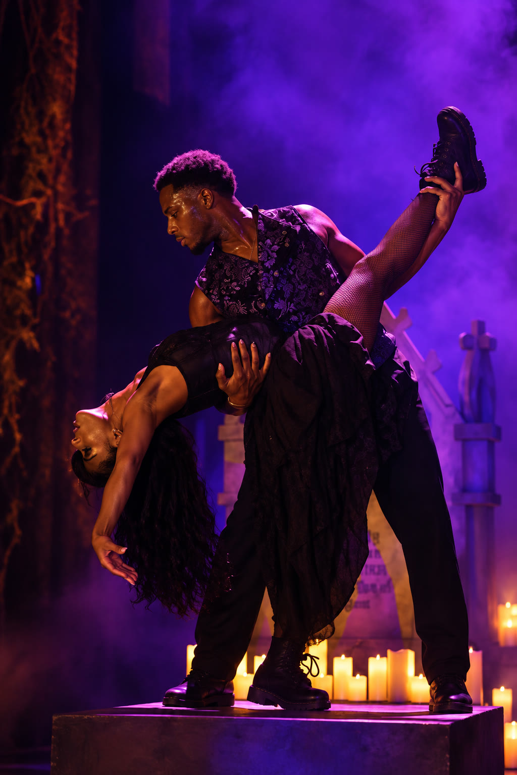 A lift on the tomb — Voodoo: Bayou's Edge, Knott's Scary Farm 2026