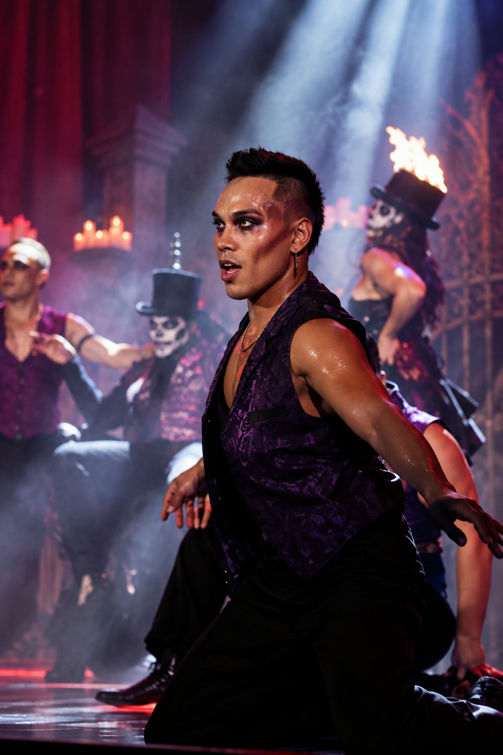 The ritual turns into a rave — Voodoo: Bayou's Edge, Knott's Scary Farm 2026
